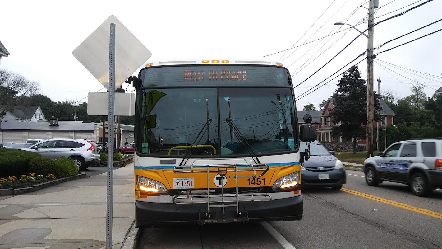 Cartwright Funeral Homes building in Randolph, Massachusetts