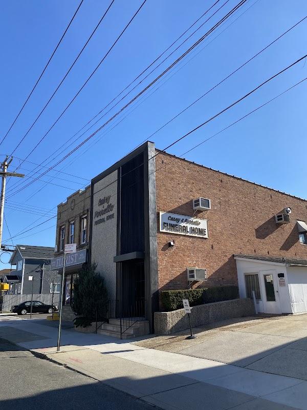 Casey & Porrello Funeral Home building in Howard Beach, New York