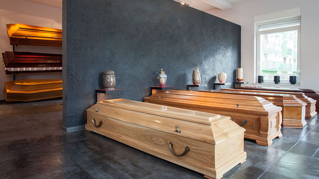 Cedar Hill Mortuary building in Los Angeles, California