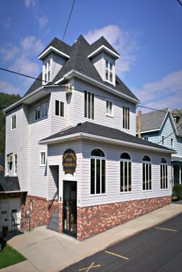 Charles O. Dimond Funeral Home building in South Fork, Pennsylvania