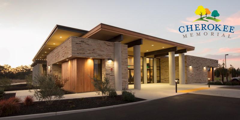 Cherokee Memorial Funeral Home - Harney building in Lodi, California