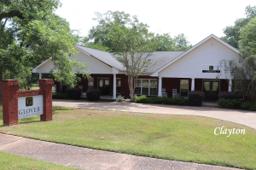 Kent Funeral Home building in Clayton, Alabama