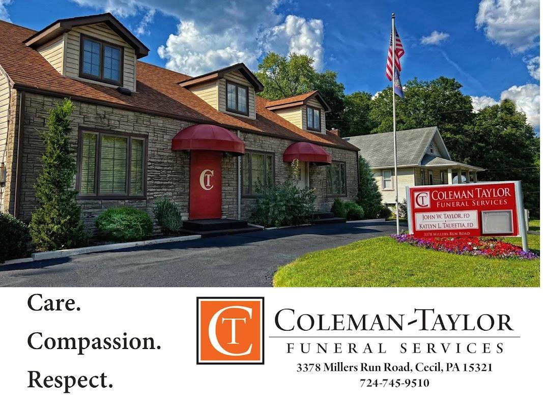 Coleman-Taylor Funeral Services in Cecil Pennsylvania