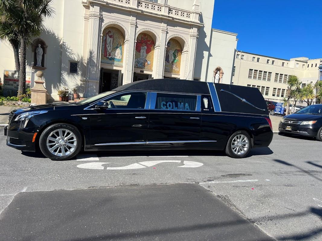 Colma Cremation & Funeral Services building in Belmont, California