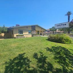 Colton Funeral Home building in Colton, California