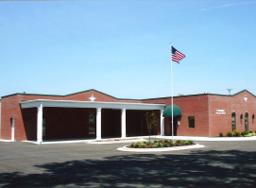 Consalus Funeral Home building in Clinton, Missouri