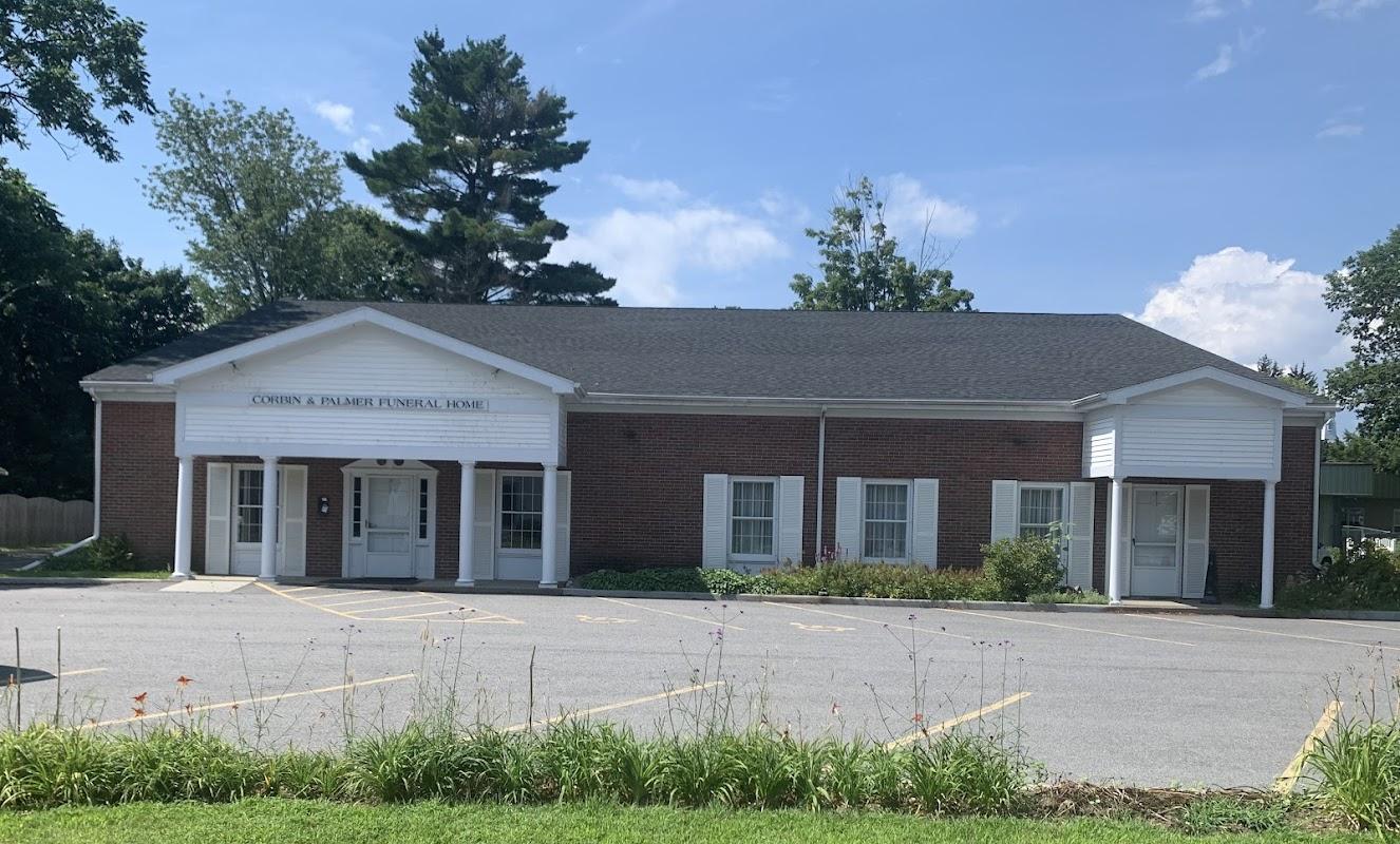 Corbin & Palmer Funeral Home building in Essex Junction, Vermont