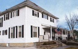 Cotter Funeral Home building in Momence, Illinois