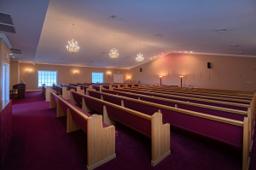 Covington Funeral Home building in Covington, Tennessee