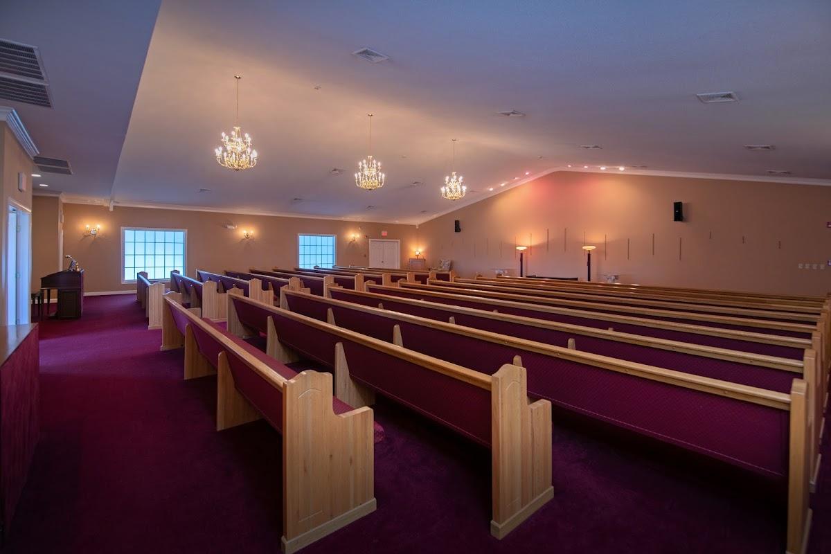 Covington Funeral Home building in Covington, Tennessee