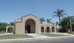 Creighton Memorial Chapel building in Kingsburg, California