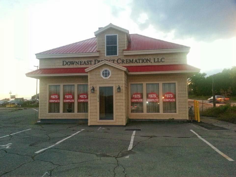 Cremation Basics Inc building in Bangor, Maine