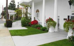 Crippen Mortuary building in La Crescenta, California