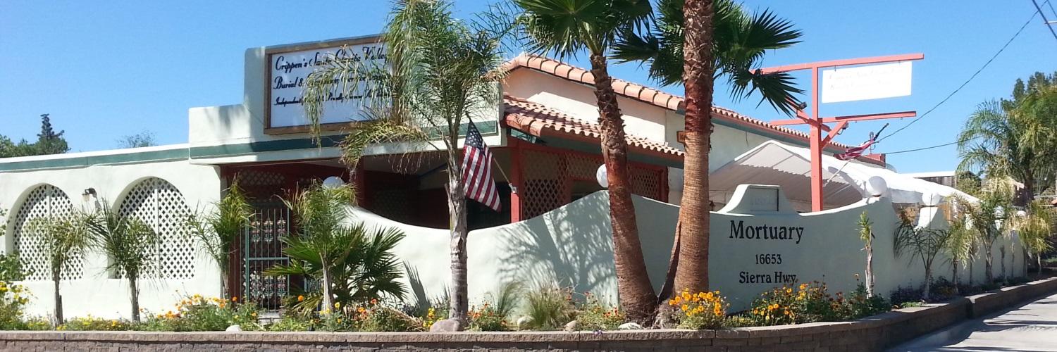 Crippen's Santa Clarita Burial & Cremation Arrangements building in Santa Clarita, California