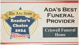 Criswell Funeral Home in Ada Oklahoma