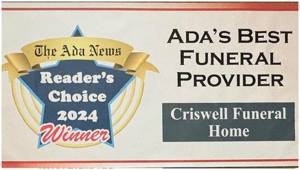 Criswell Funeral Home in Ada Oklahoma