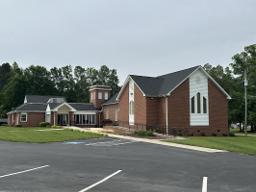Cunningham & Nelson Funeral Home building in Roxboro, North Carolina