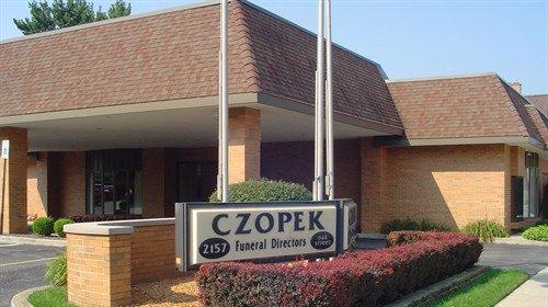 Czopek Funeral Directors building in Wyandotte, Michigan