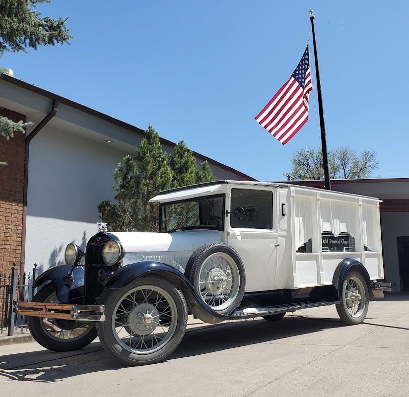 Dahl Funeral Chapel building in Red Lodge, Montana