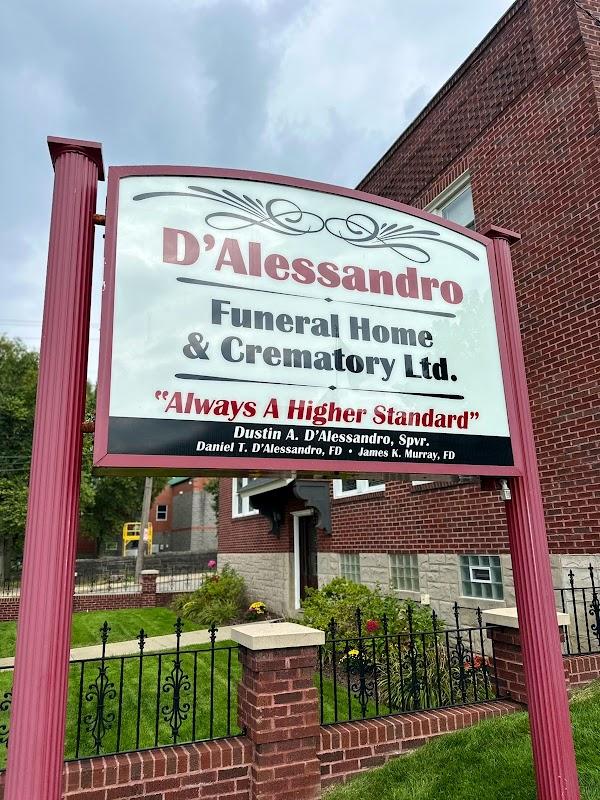 D'Alessandro Funeral Home and Crematory in Pittsburgh Pennsylvania