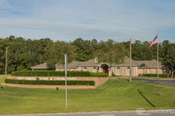 Searcy Funeral Home building in Daleville, Alabama