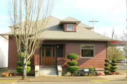 Dallas Mortuary Tribute Center building in Dallas, Oregon