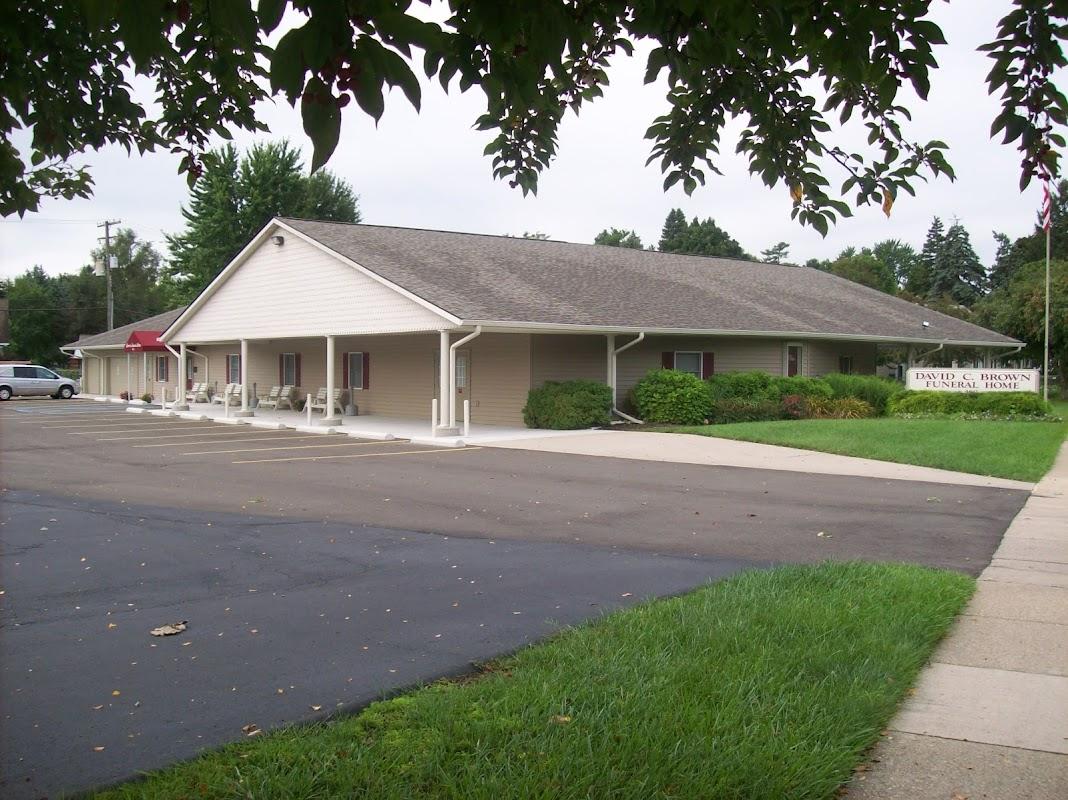 David C Brown Funeral Home in Belleville Michigan