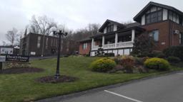 David J. Henney Funeral Home building in Library, Pennsylvania