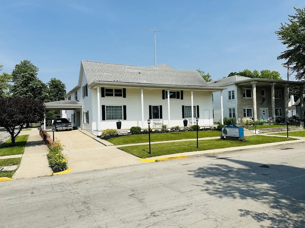 Davidson Funeral Home building in Delphi, Indiana