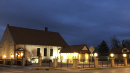 Delgado Funeral Chapel building in Joliet, Illinois