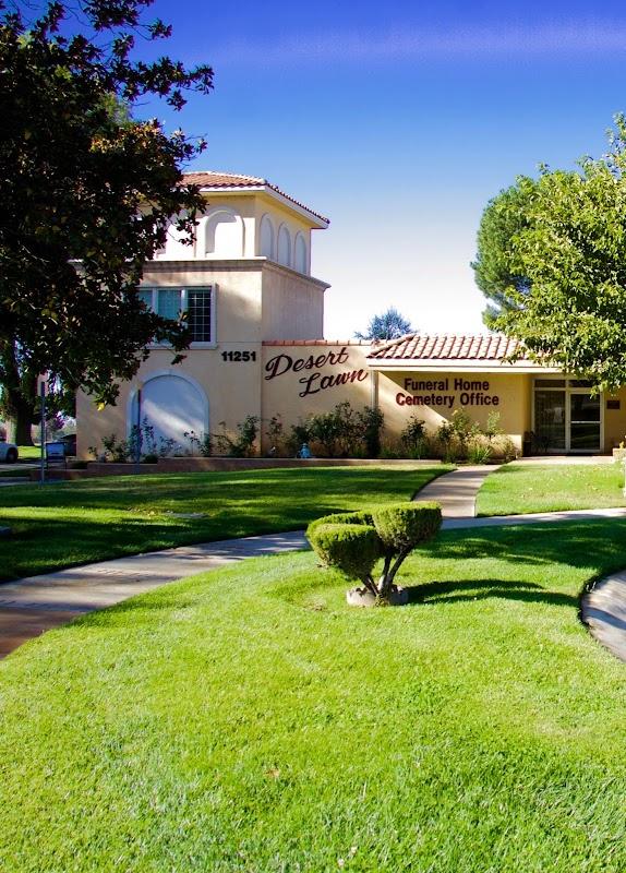 Desert Lawn Funeral Home & Memorial Park building in Calimesa, California