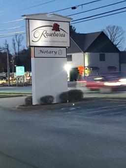 Donald I. Roseboro Funeral Home & Cremation building in East Flat Rock, North Carolina