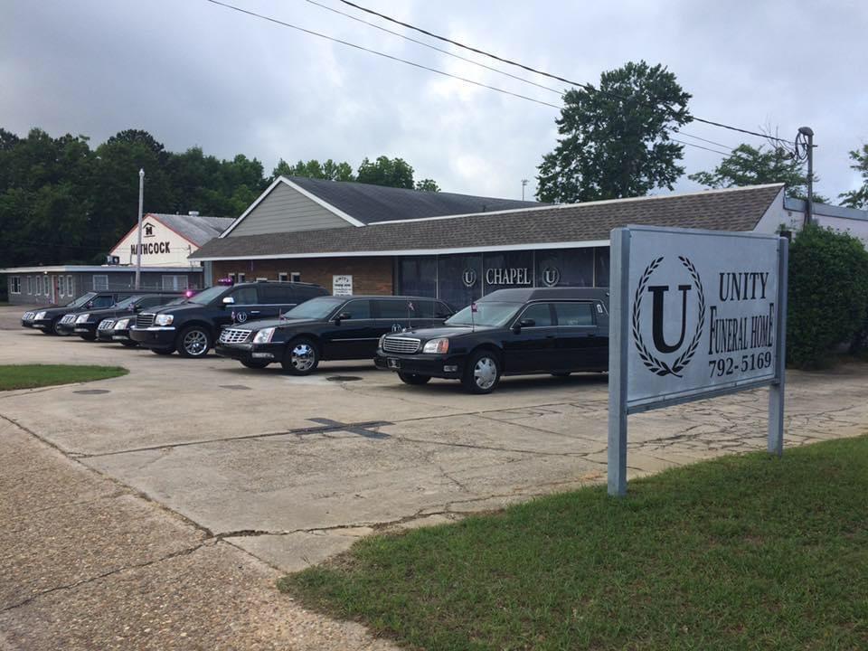 Unity Funeral Home building in Dothan, Alabama