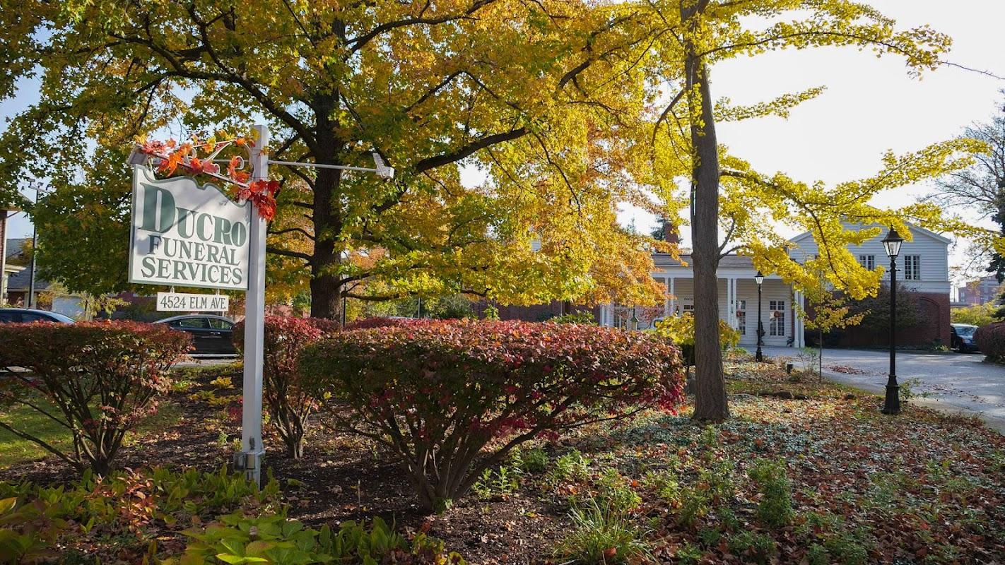 Ducro Funeral Services building in Ashtabula, Ohio