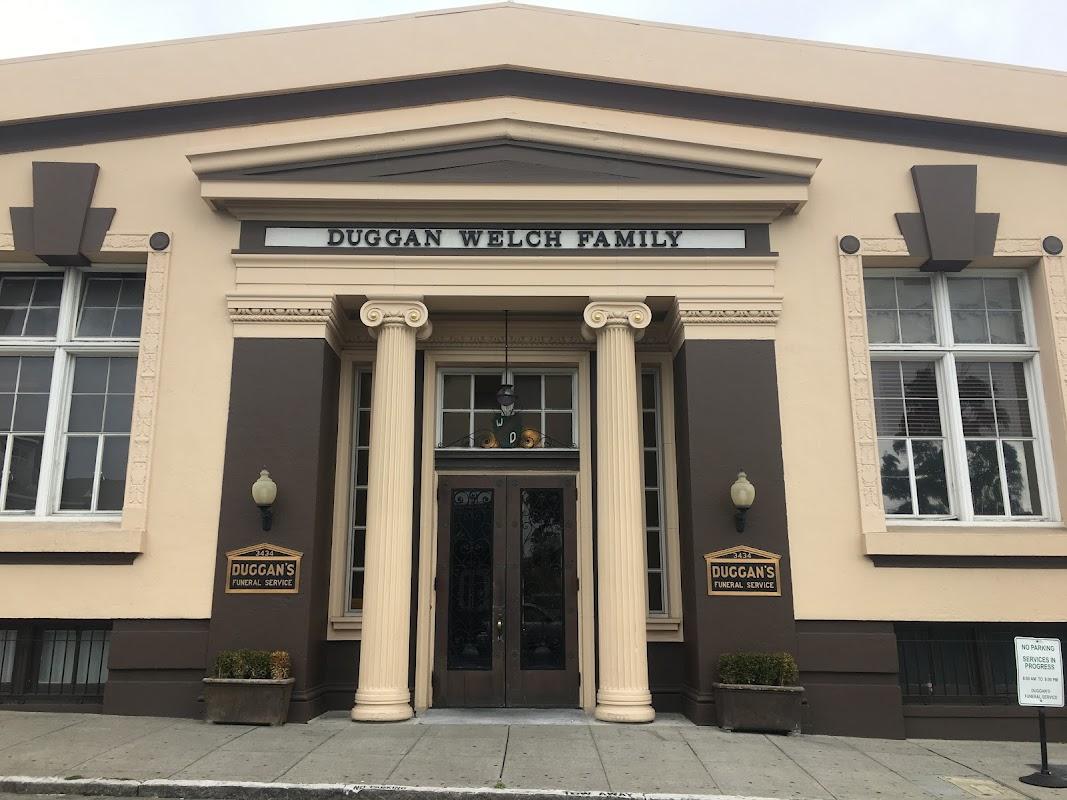 Duggan's Funeral Service building in San Francisco, California