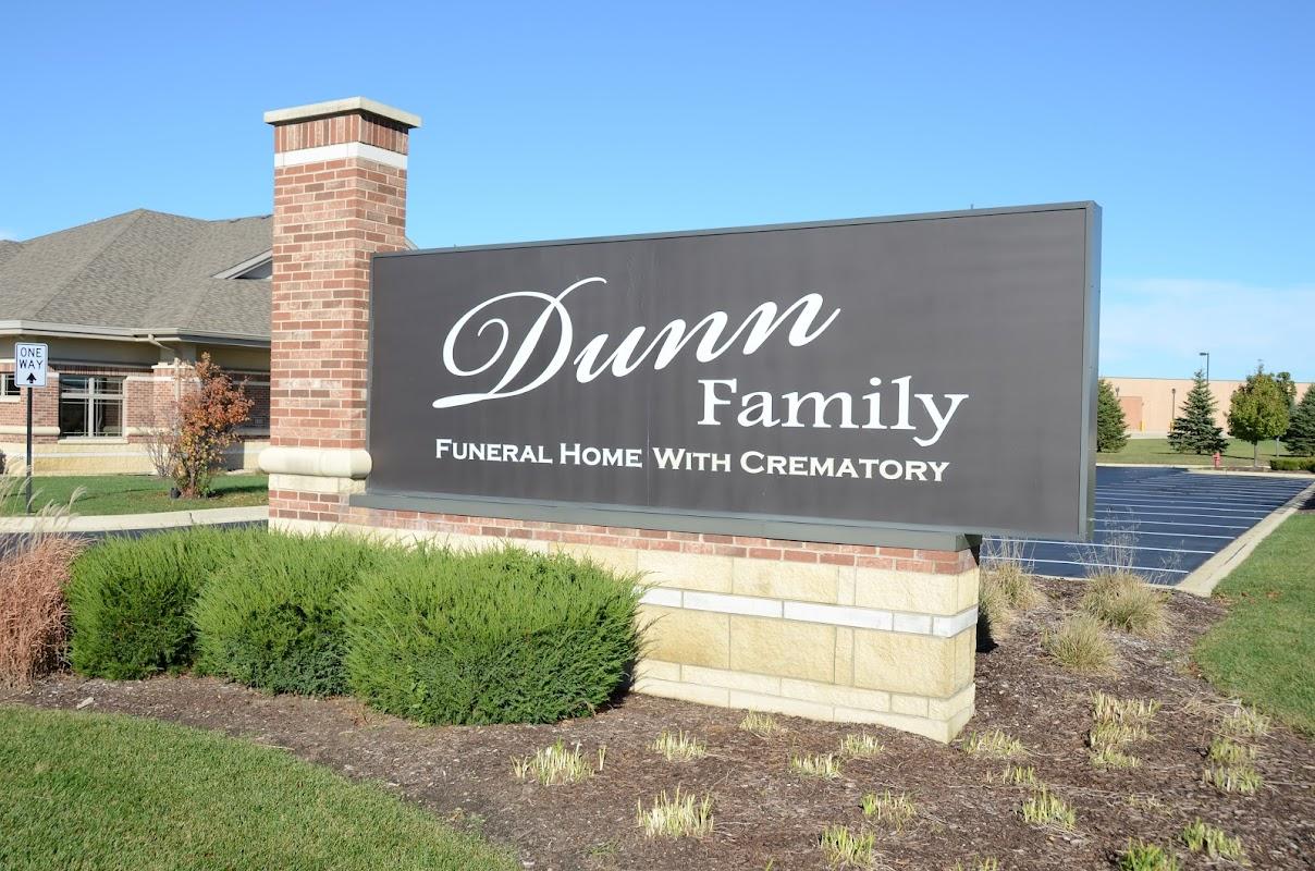 Dunn Family Funeral Home with Crematory building in Oswego, Illinois