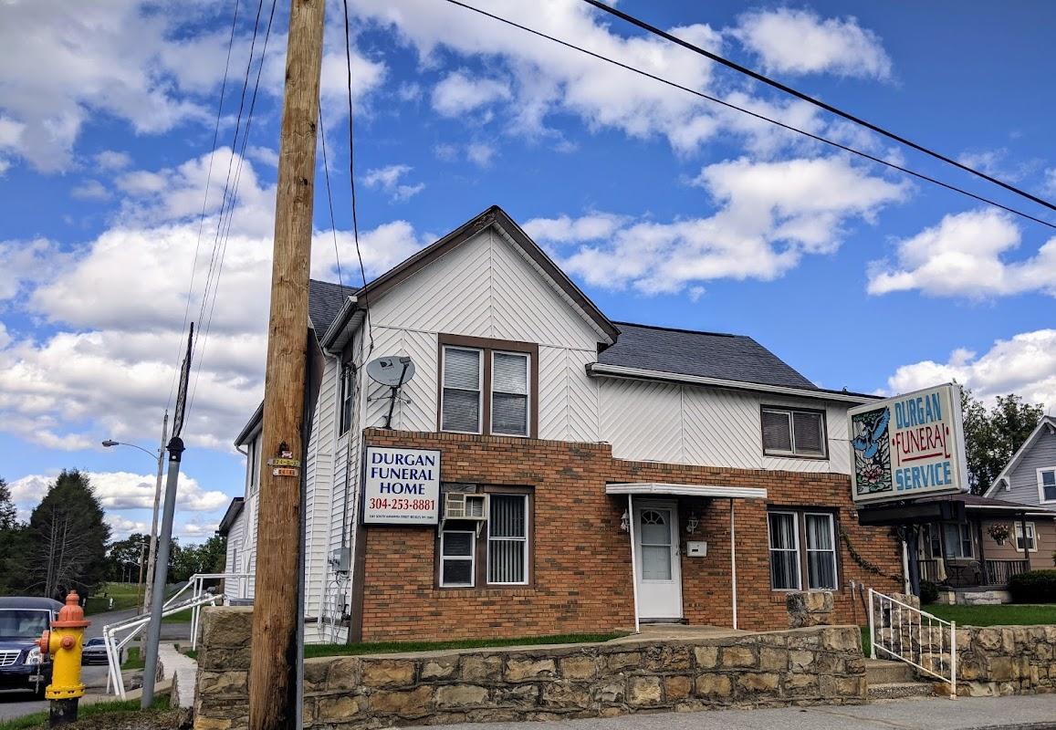 Durgan Funeral Home building in Beckley, West Virginia