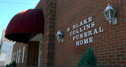 E. Blake Collins Funeral Home building in Wilkes-Barre, Pennsylvania