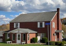 Easly-Hindman Funeral Home & Crematory building in Hastings, Pennsylvania