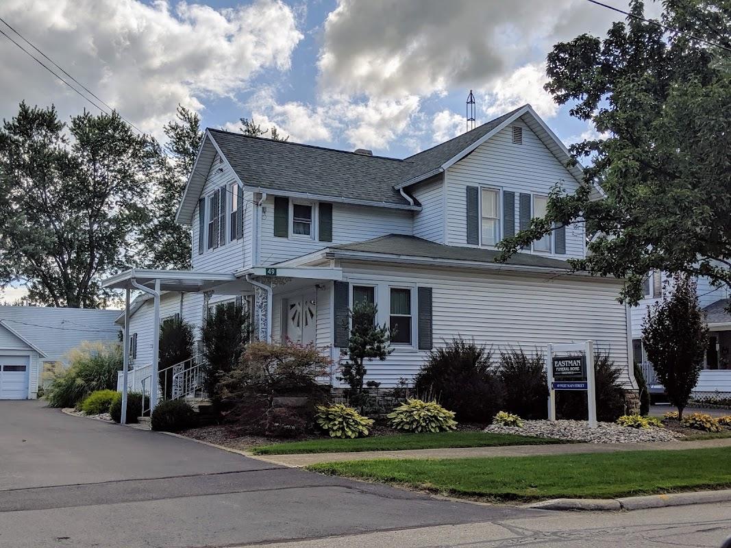 Eastman Funeral Home building in Greenwich, Ohio