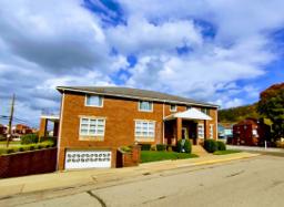 E.C. Finney Funeral Home building in Glassport, Pennsylvania
