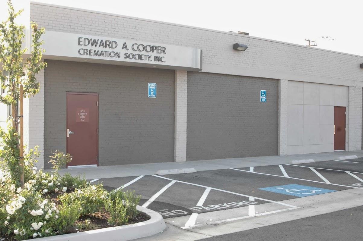 Edward A. Cooper Cremation Society building in Fresno, California