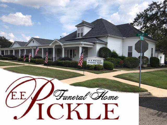 E.E. Pickle Funeral Home in Amory Mississippi
