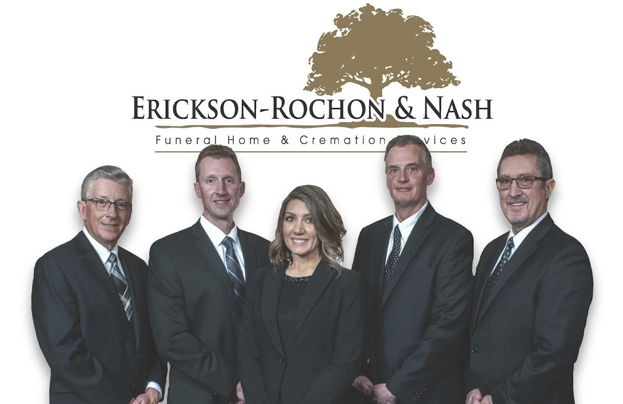 Erickson-Rochon & Nash Funeral Home and Cremation Services building in Iron Mountain, Michigan