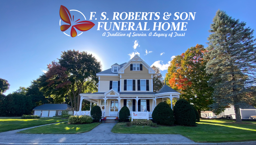 F. S. Roberts And Son Funeral Home building in Rowley, Massachusetts
