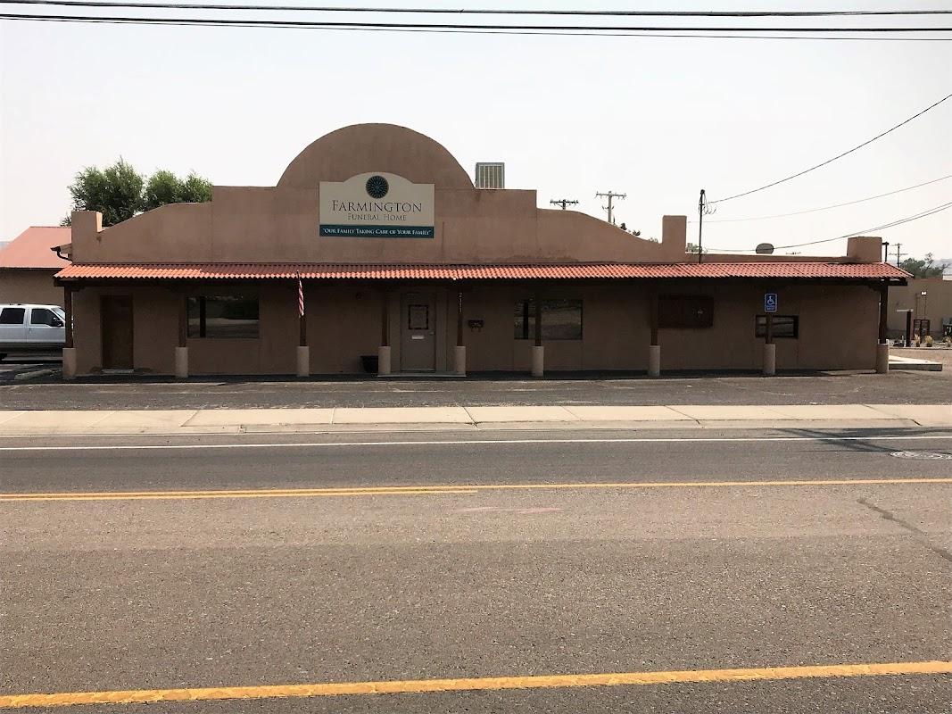 Farmington Funeral Home building in Farmington, New Mexico