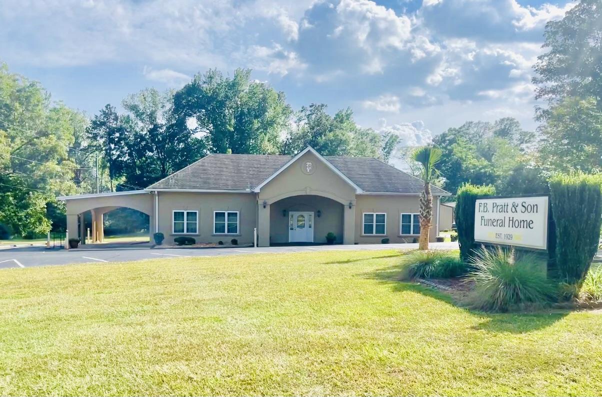 FB Pratt and Son Funeral Home in Newberry South Carolina