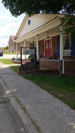 Feggins Funeral Home building in South Hill, Virginia