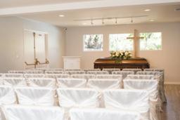 Ferrara & Lee Colonial Mortuary building in Orange, California