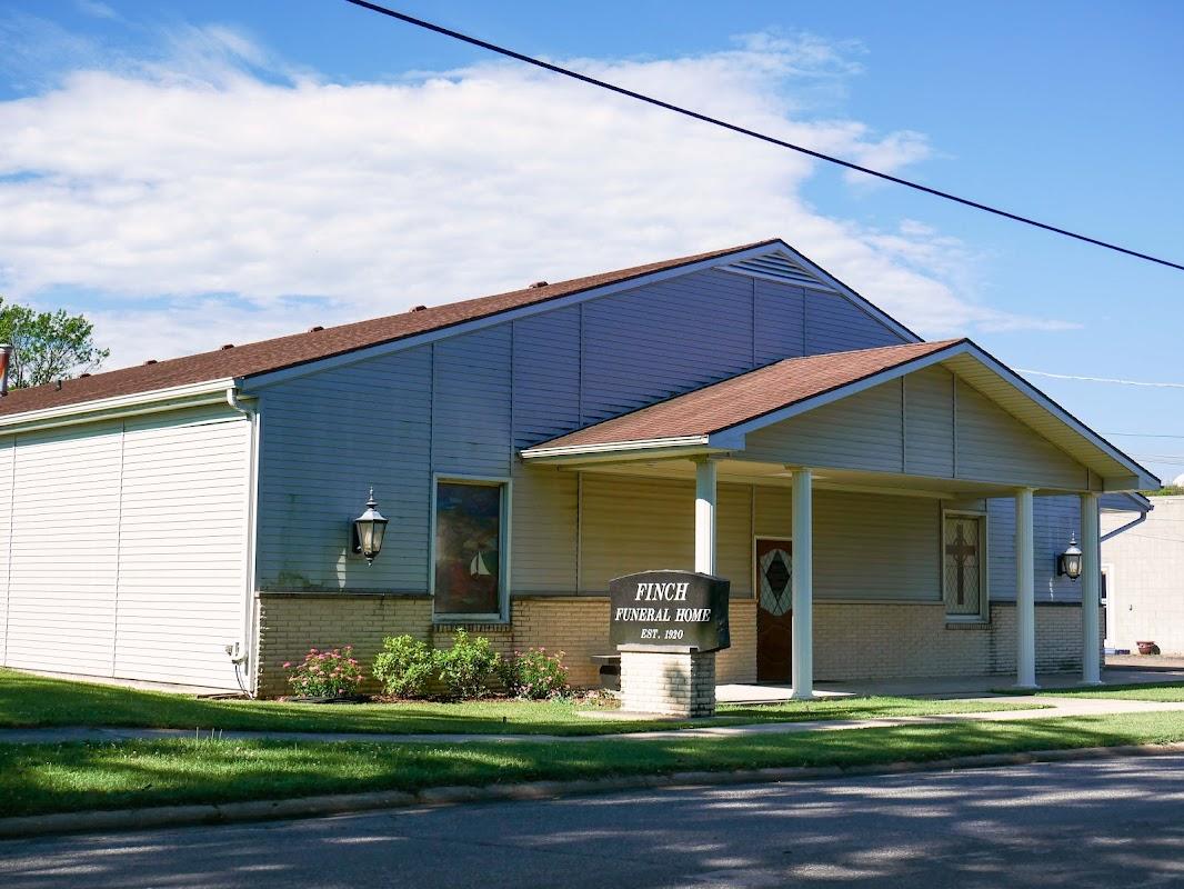 Finch Funeral Home building in Mount Morris, Illinois